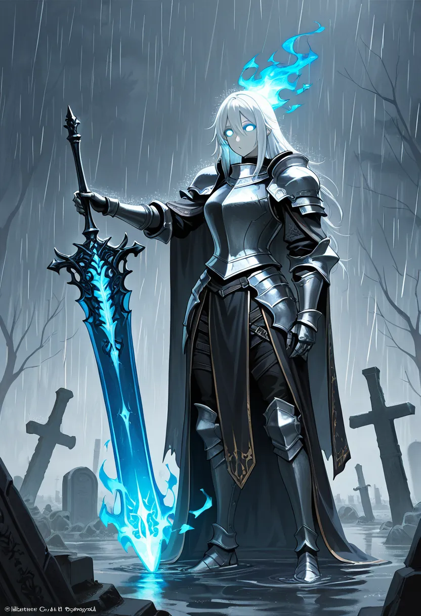 亡灵骑士·艾瑟琳·黯歌