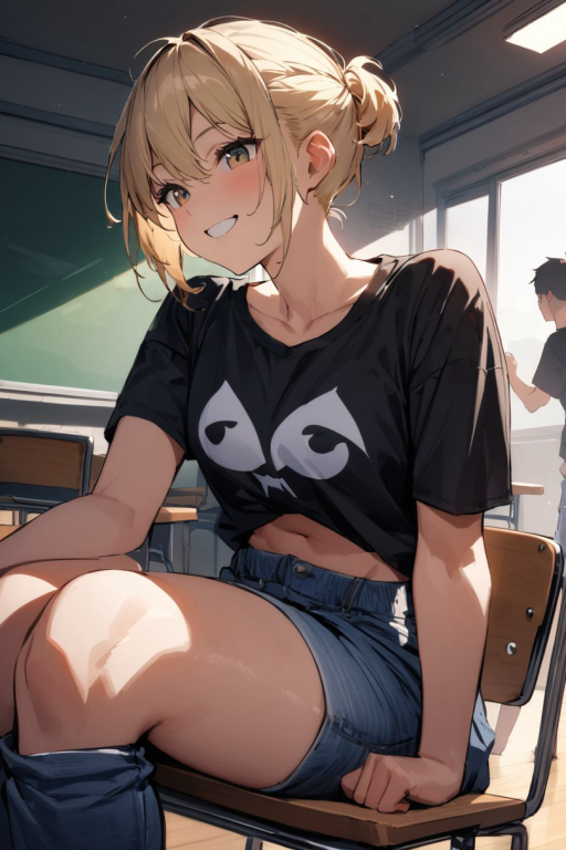 🌙小魔王——同桌是个假小子