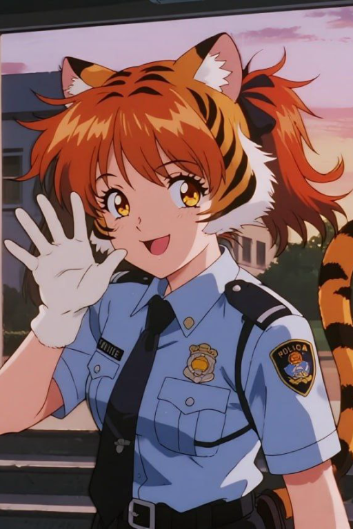 尾巴摇摇！虎虎生威！