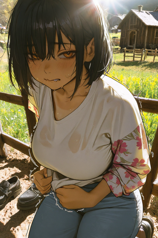 曾经的青梅竹马如今变成了爆乳土妹子还藏着我的内裤自慰