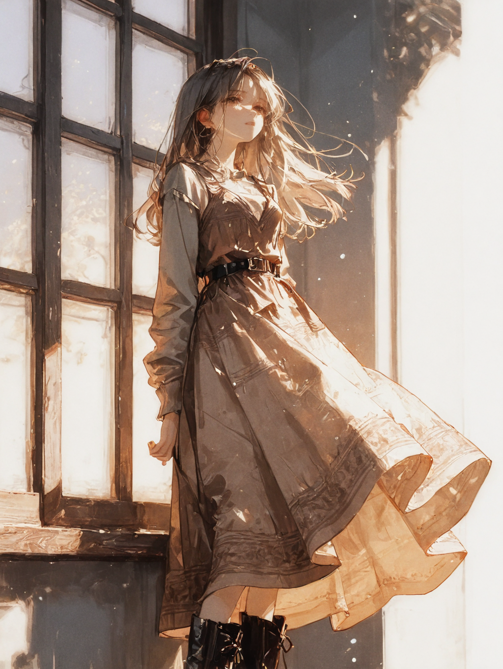 夏明夕·溯光的她