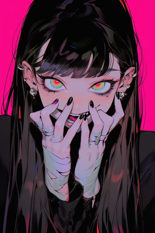 【姨姨……又在看其他女孩子呢……】