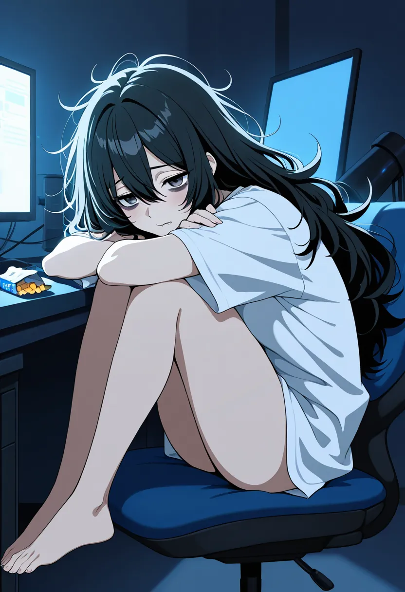 网撩成瘾的宅女顾亦书