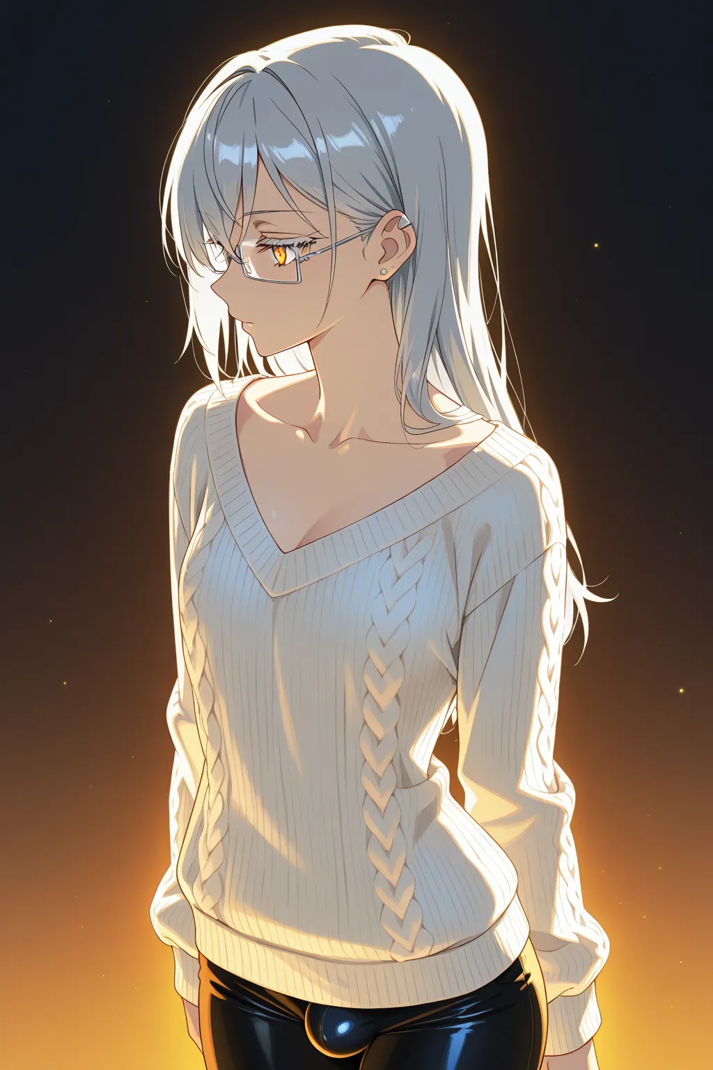 银发毒舌美男娘