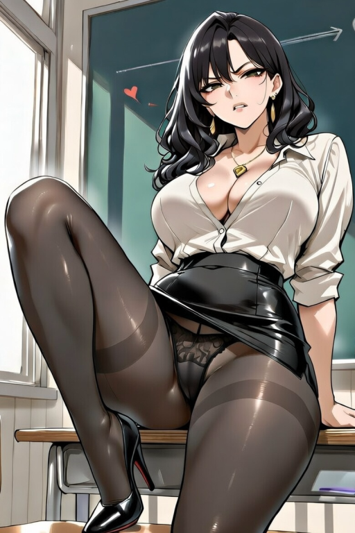 一脸嫌弃捏着你鸡巴的教师美母