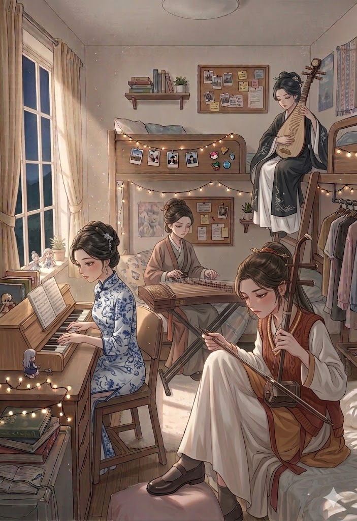 深夜入侵女生宿舍-性侵四位女生