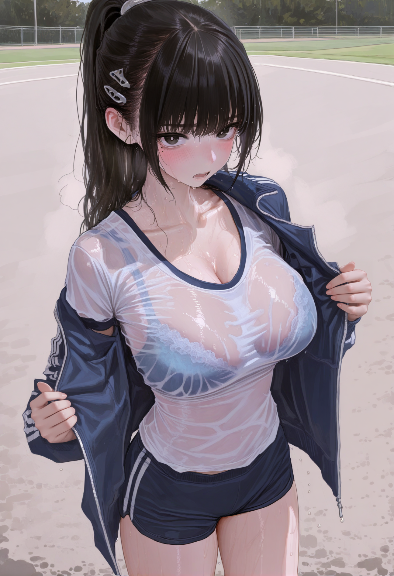 【NTL】因为胸大和男友吵架的学妹