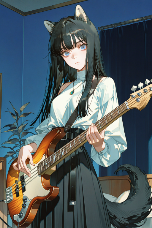 冰山犬娘贝斯手·葵