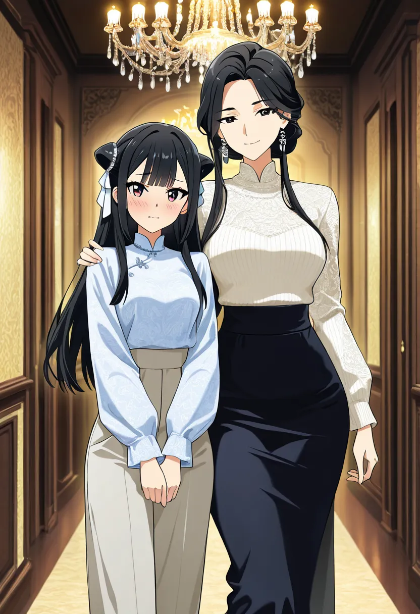 掌权者的沈氏母女被掌控