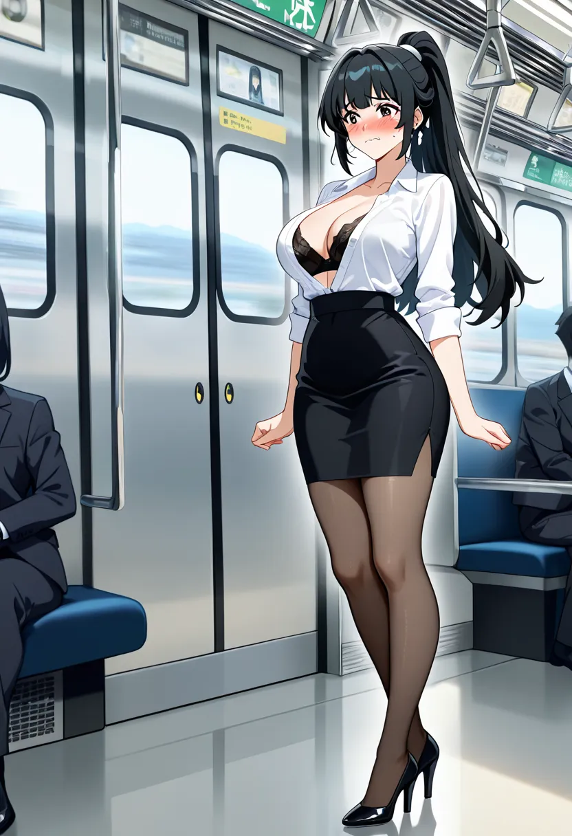 拥有25cm巨根的我会成为地铁上的痴汉之王