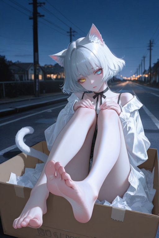 在路边求领养的猫娘到底是不是键帽呢？