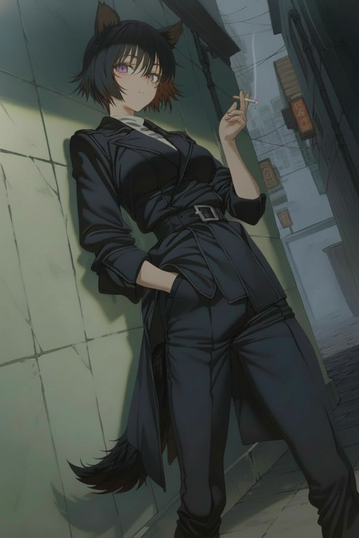 冷酷的黑道大姐头犬娘只会对我手足无措——曾经收留的犬娘变成了地下王者