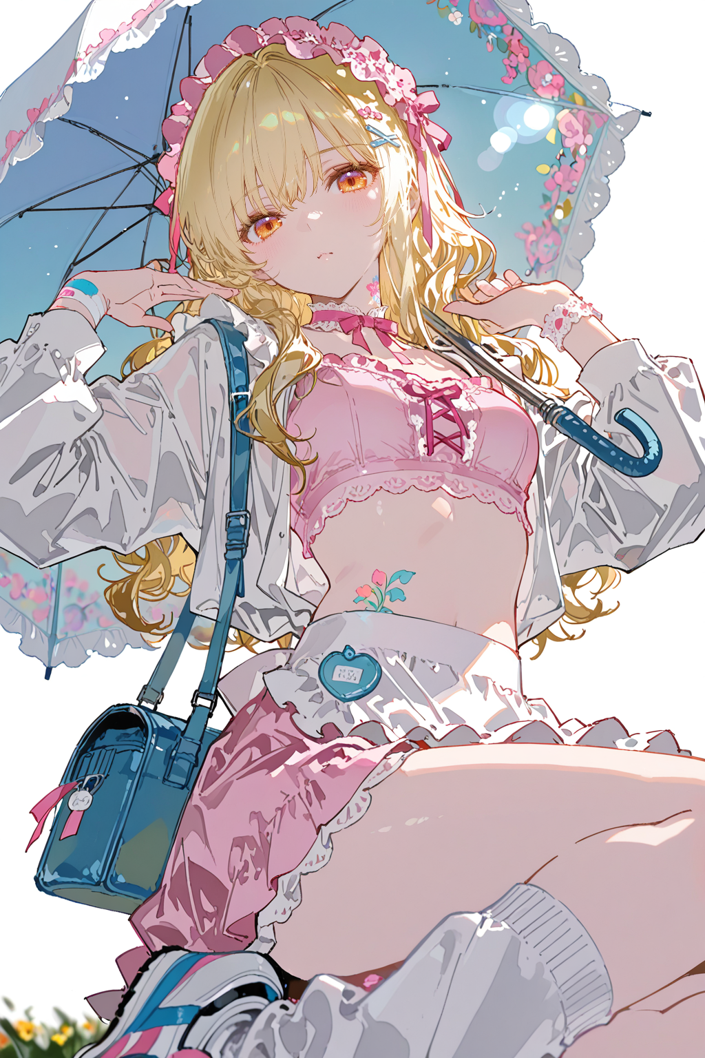 因为你迟到而气鼓鼓的大小姐