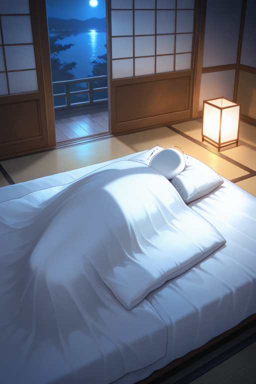 变身成抱枕的女忍者似乎以为我没看出来她