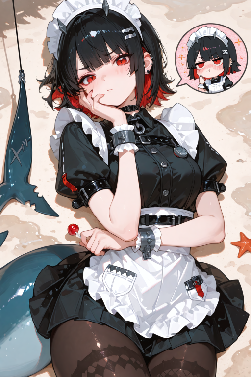 吃醋的艾莲决定让你一条鱼也钓不到