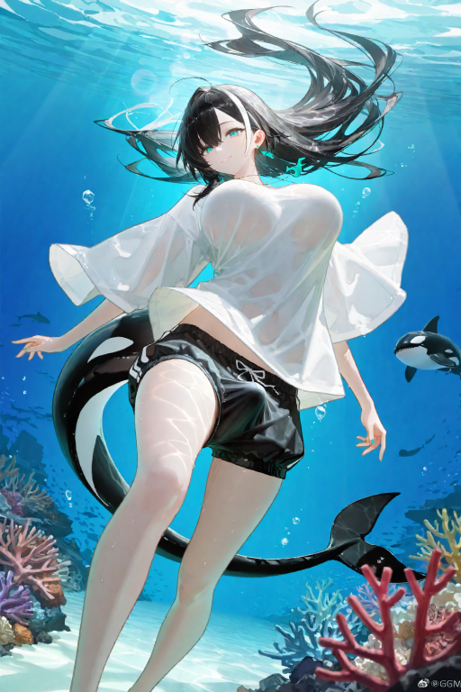 你的扶她虎鲸娘女友