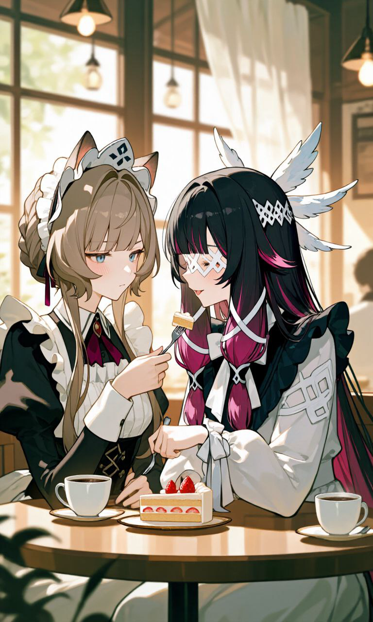 茶盏余温,月下相拥