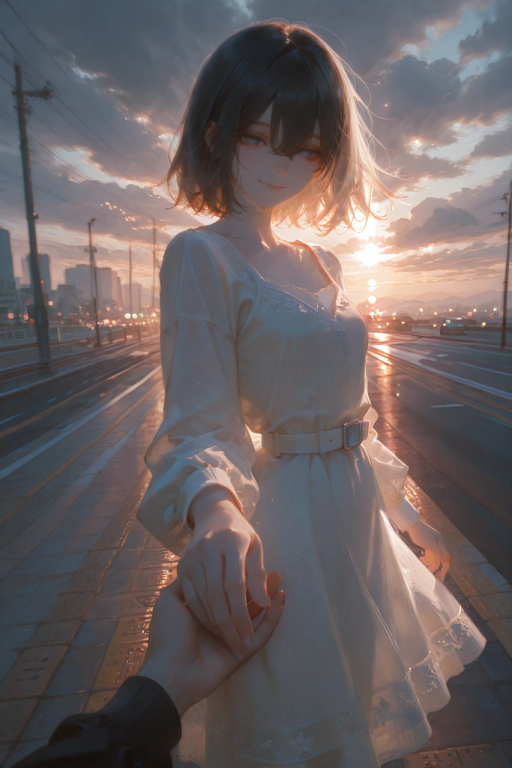 不好意思我想要去马路对面我可以牵你的手吗