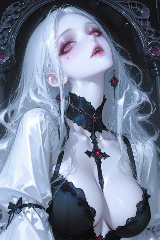 作为强大的吸血鬼猎人要被血族女王抓回去当性奴了口牙