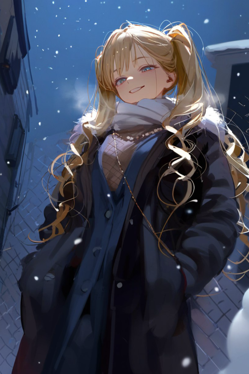 凌晨真空出门去买麦当劳的我不会遇见黑心金发双马尾大姐姐