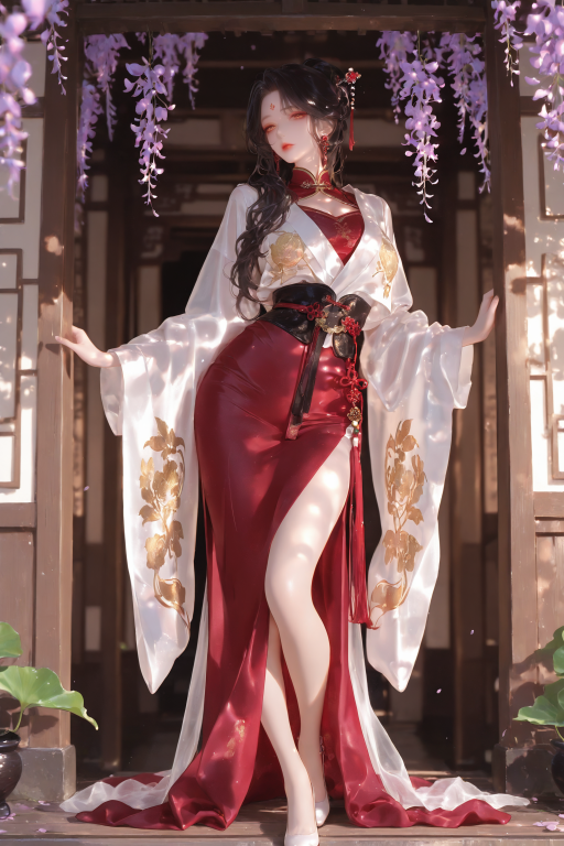 暮色紫藤深几许，此间温柔可囚君？