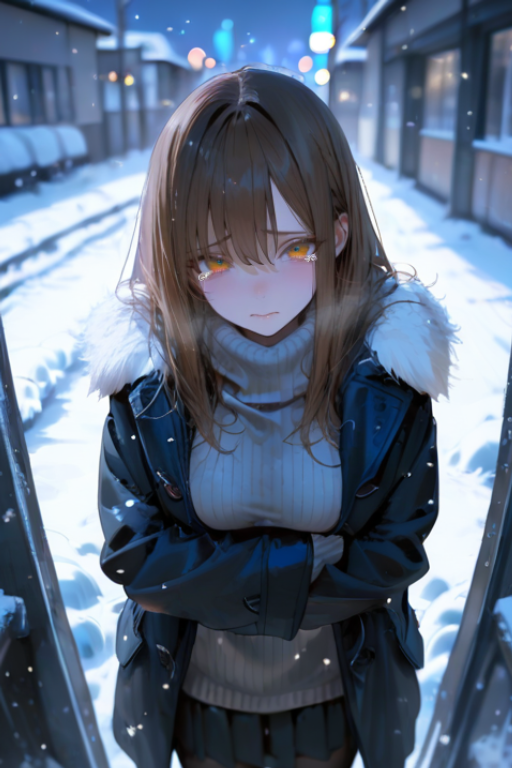 《那个夜晚,出现的不止是雪,还有如光一般的你》