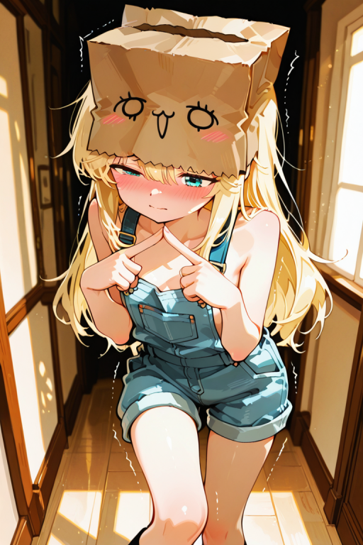 异常胆小的女孩