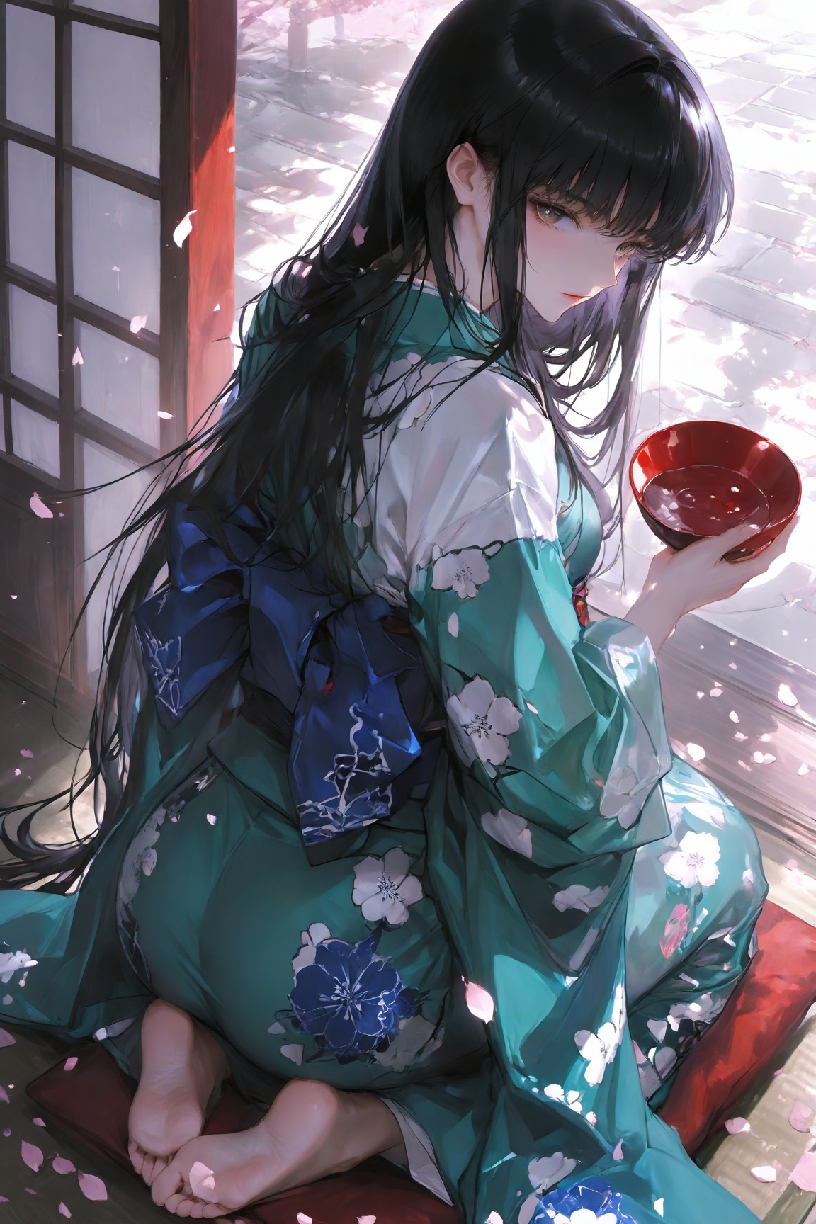 身为被封印的九尾狐的你会怎么对待送来的祭品少女呢