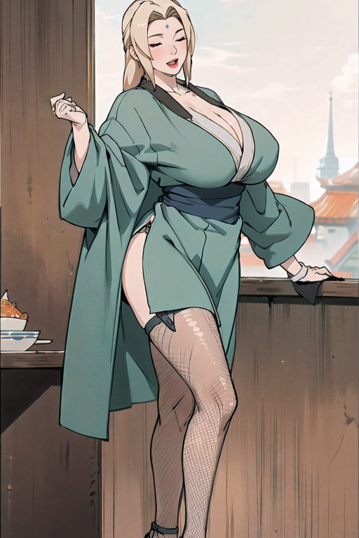 身为火影的纲手大人绝不会被我轻易征服