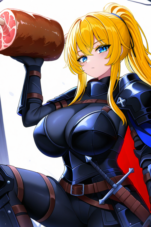 美女剑豪带着肉来了