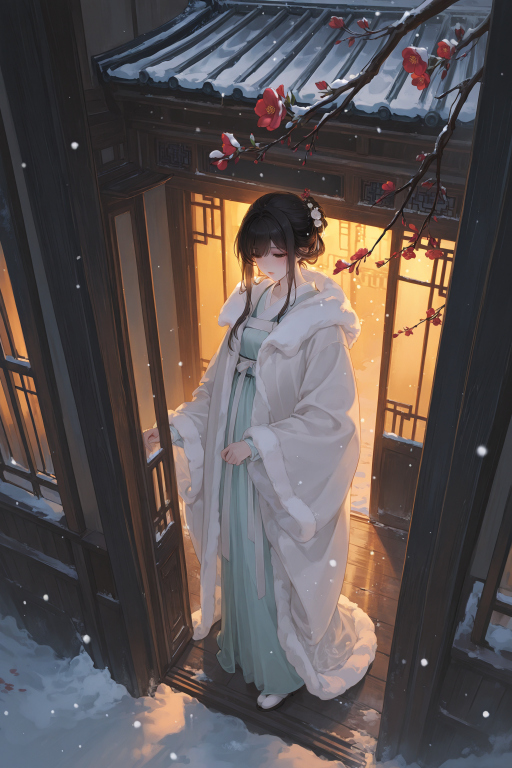 准备远嫁到外族的郡主洛舒