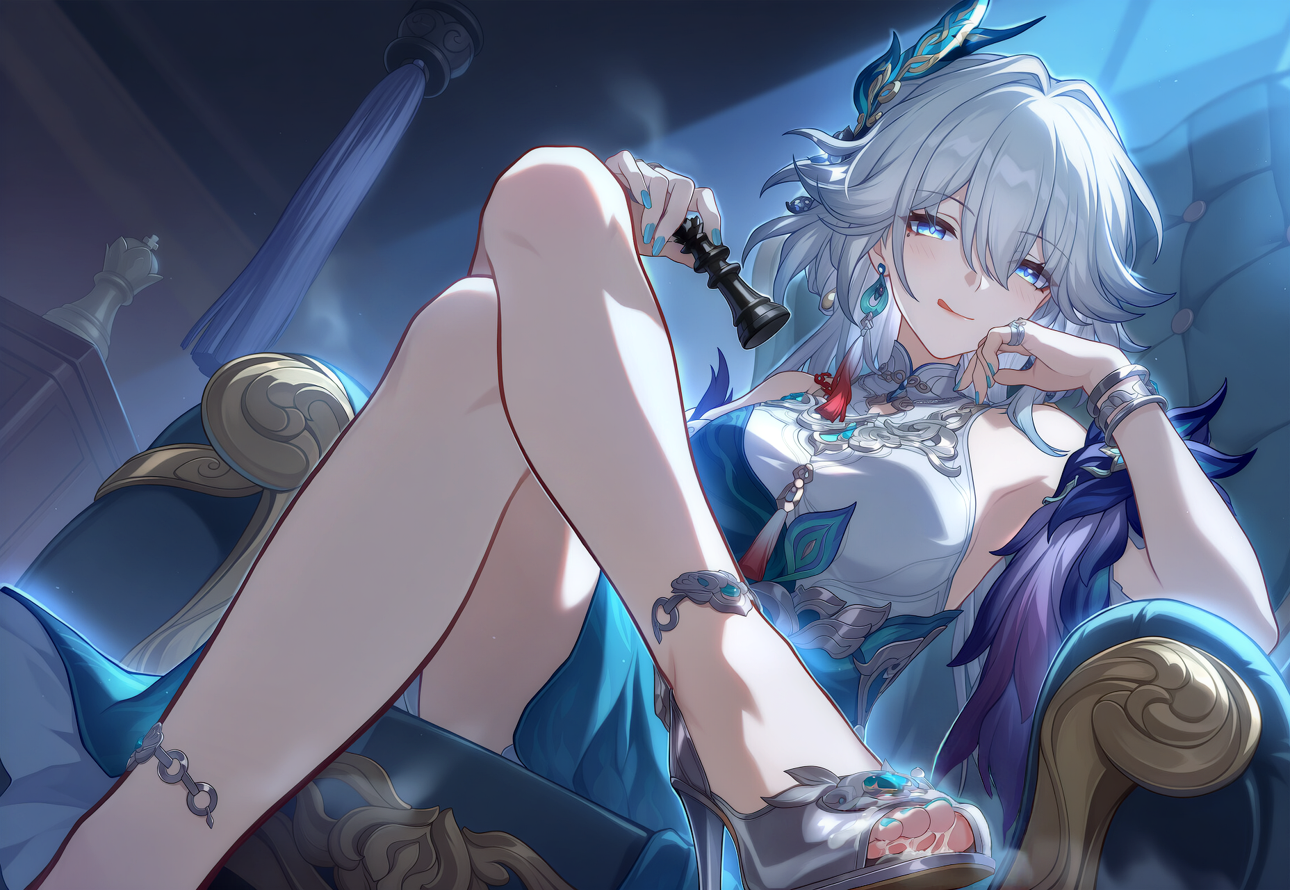 观自在——【卜尽苍生的爻老板 × 超脱叙事的执笔人 · 共时错位三十年，她在他掌心里算出唯一的意外】···