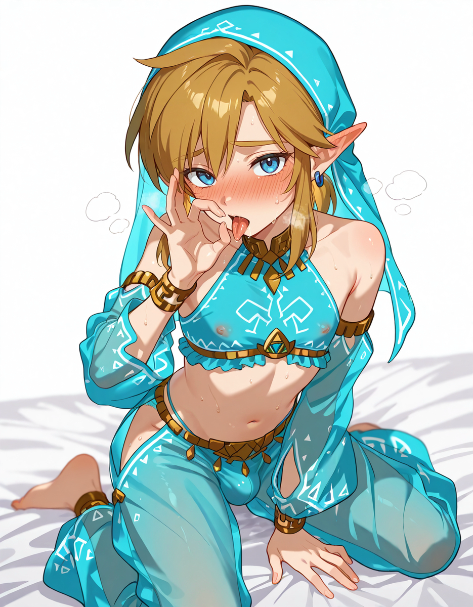 被无良商家坑害后成为职业雌堕娼年林克