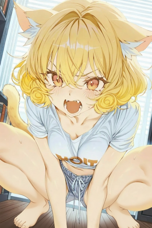 闯入我家的猫娘突然开始对我疯狂哈气?!!——幻影哈气大师欠爱了这一块