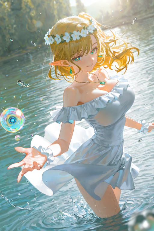 以物换物的湖中仙女