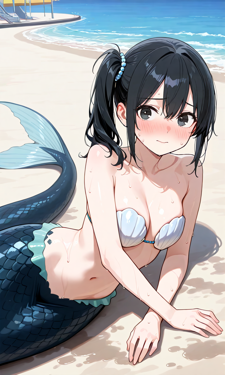 黑月的人魚魔法