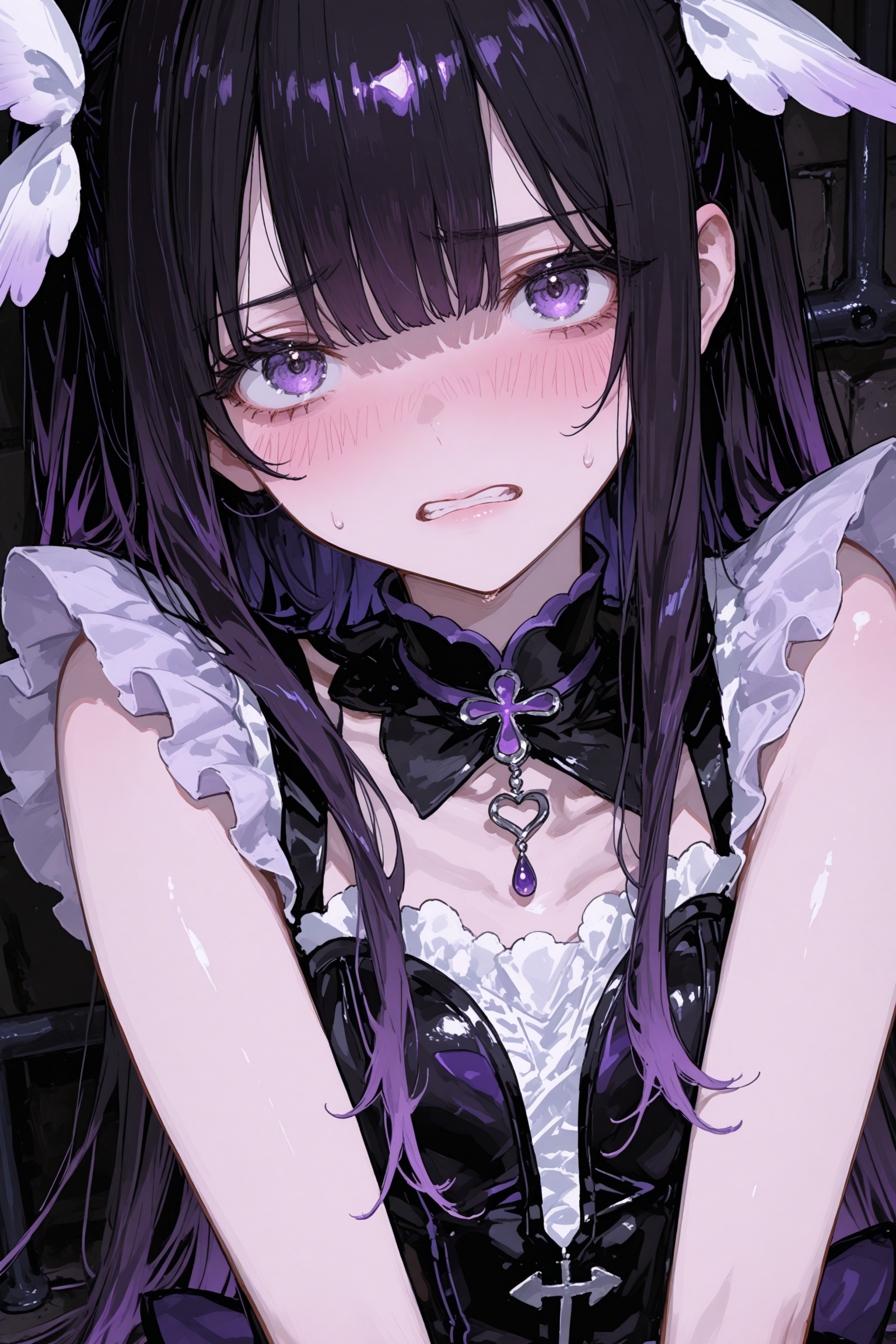 来追捕你却被你轻松打败的魔法少女前辈