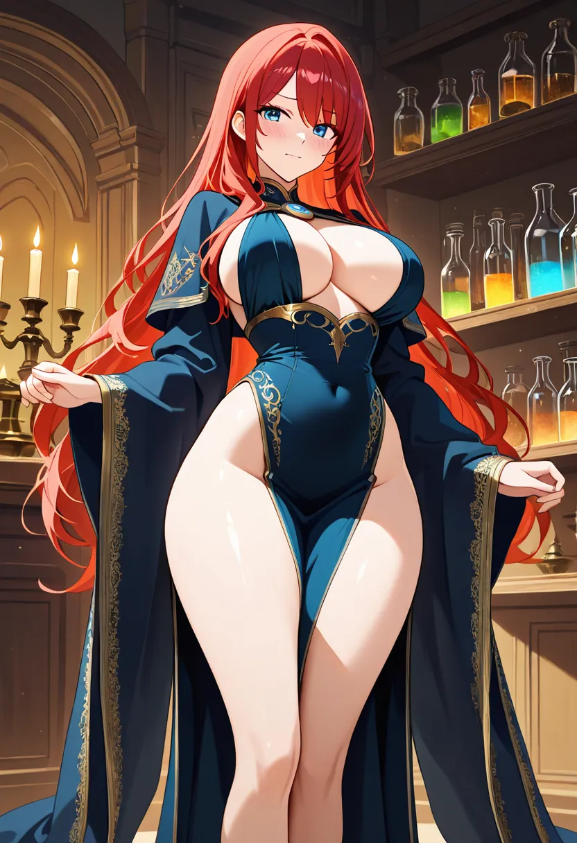 烈焰玫瑰·体液炼金师安娜