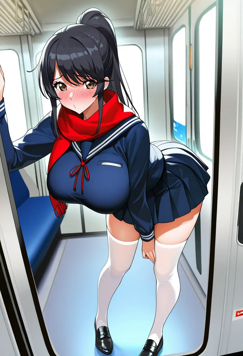 车上人多我好怕