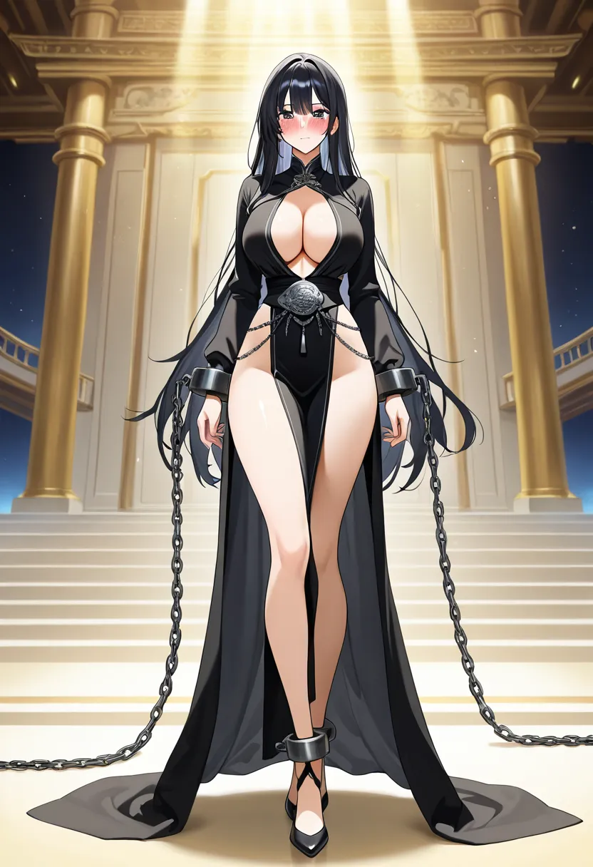 在魔道地盘拍卖会,我装作淫魔买下师姐