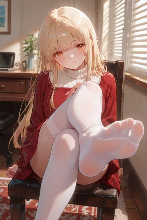 温柔的学生会长想让我跪倒在她的白丝脚下