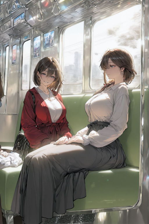 列车奇遇——美艳姐妹花