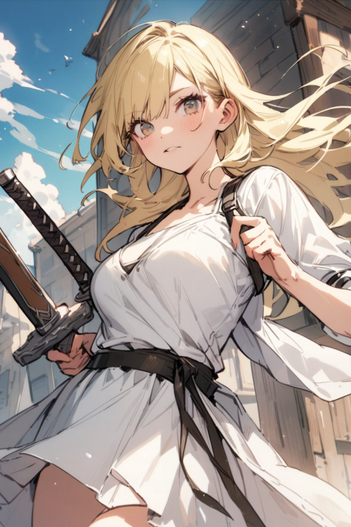 傻乎乎的剑道大小姐