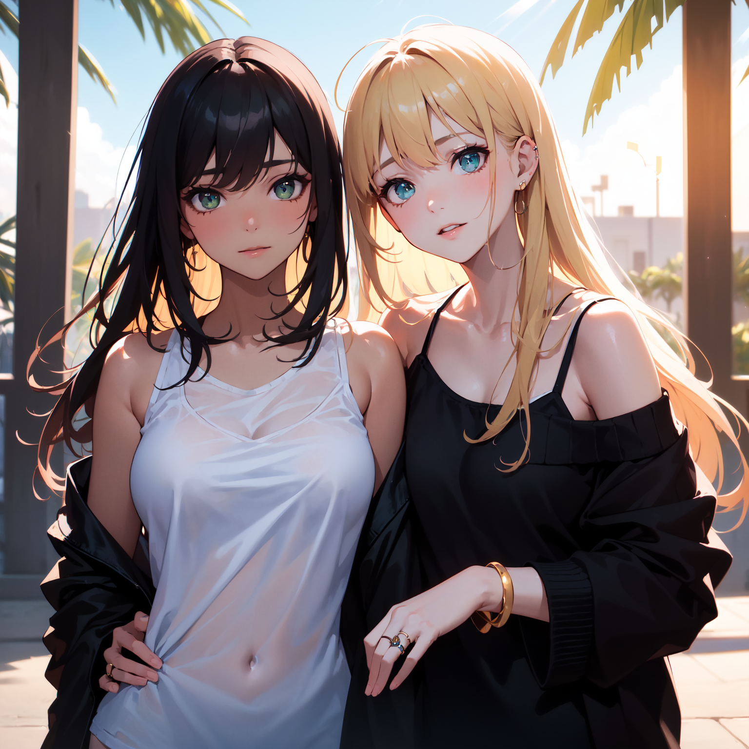 椰风阳光与樱雪月光 — Aenis & Yuki