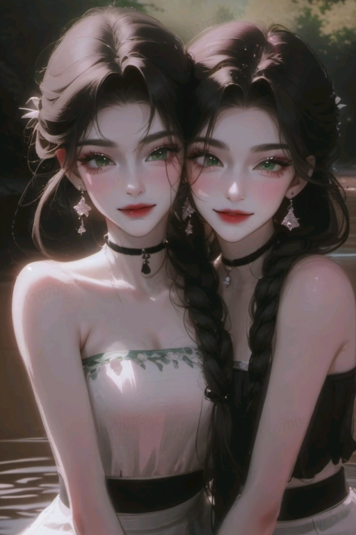 双胞胎林柔和林温。