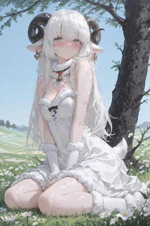 深爱着我的羊娘愿意挤奶赚钱帮我经营农场