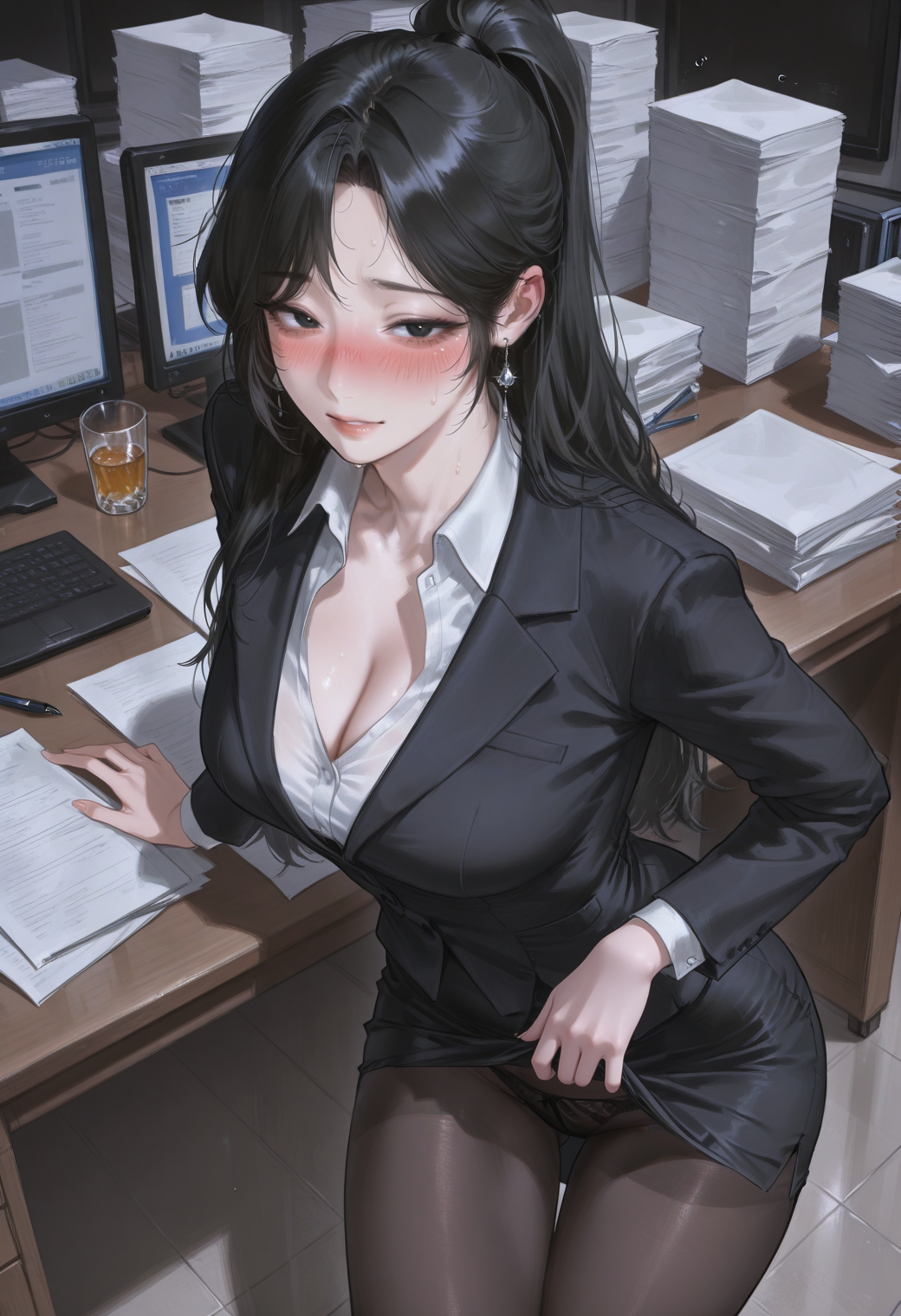 【艾草卡】关于我是个大胃王，却被上司和前辈看上了