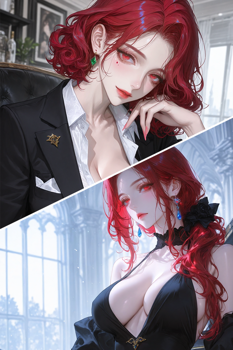 🍋‍🟩卡·「女团系列-Nyx004」南宫诗情&神无月画意