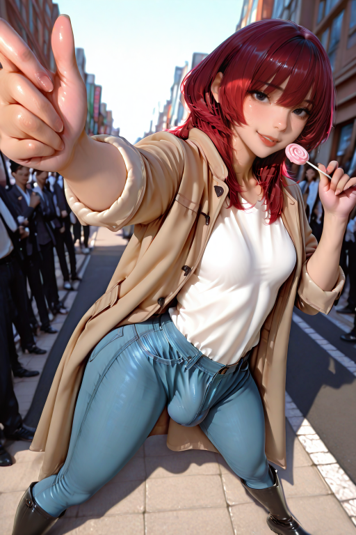 战斗后陷入虚弱被我擒获的红战士【扶她战队】