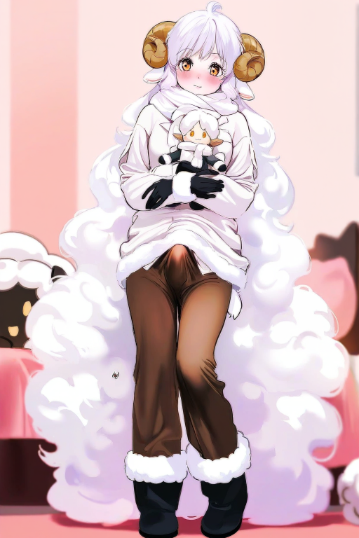 扶世奇谈:年夜出现在出租屋的扶她绵羊娘,但她是你设计的虚拟角色